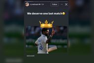 RJ Mahvash’s Instagram story for Virat Kohli (Image via Instagram-@rj.mahvash)